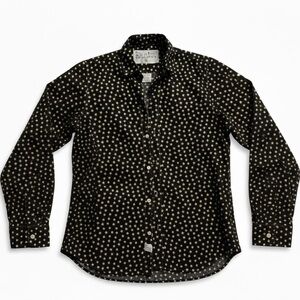 Frank & Eileen Black Star Pattern button up